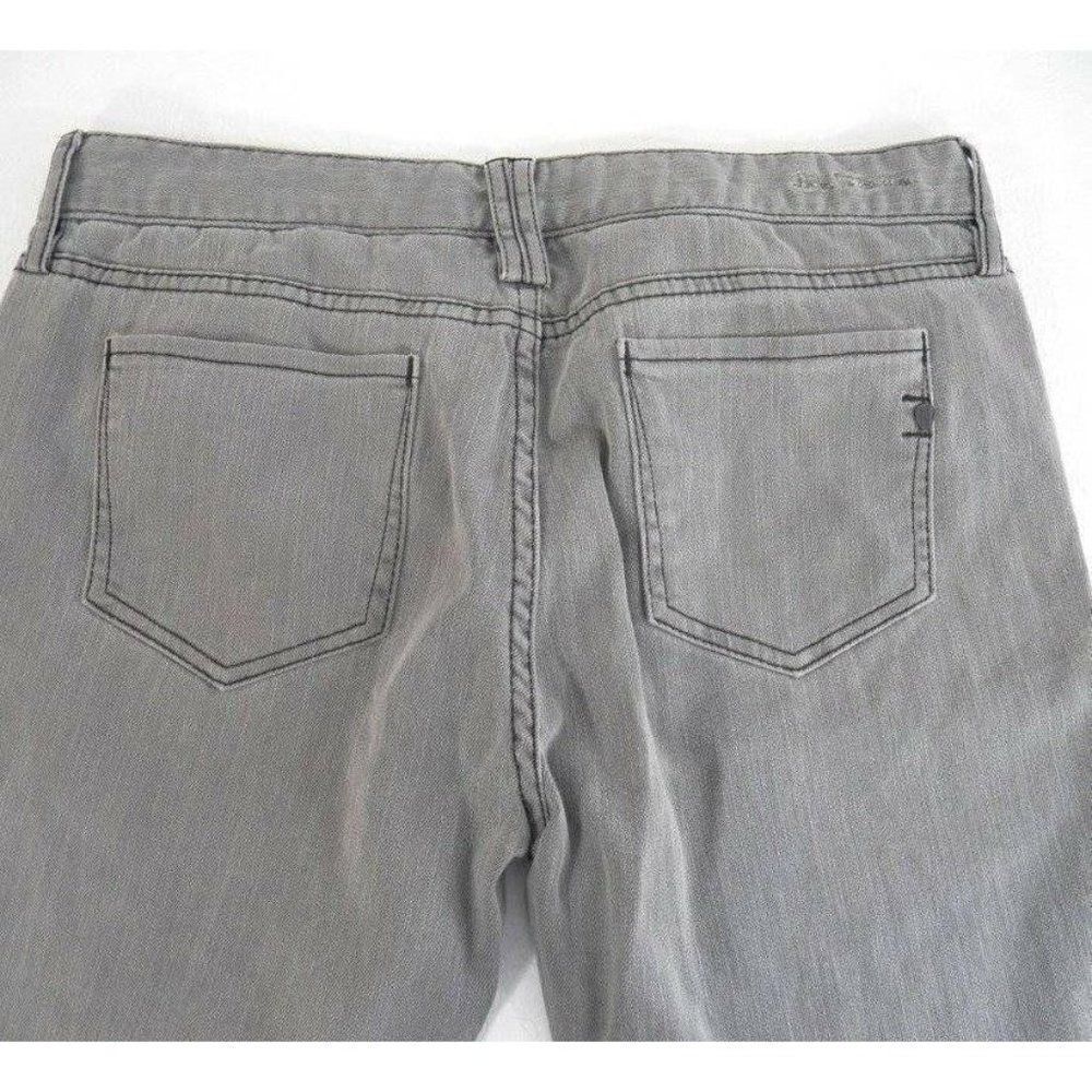 Ben Sherman Siouxsie Jeans 32 x 32 Skinny Gray Drainpipe Zipper Ankle